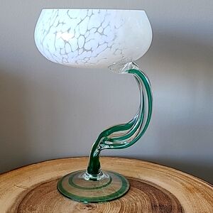 EUC vintage Murano glass candy dish